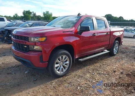 2020 Chevrolet Silverado 1500 2Wd Short Bed Custom from USA, damaged, VIN 1GCPWBEH2LZ125962